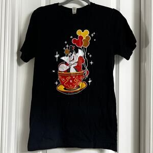 Queen of Hearts Canvas T-Shirt | Black | Size S